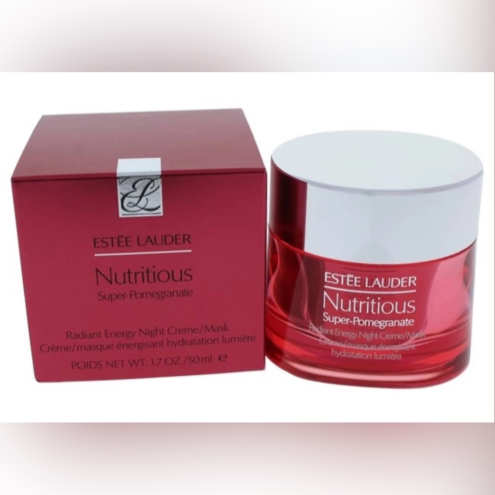 Estee Lauder Nutritious Super-Pomegranate Radiant Energy Creme New in box 1.7oz